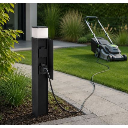 Rabalux - LED utomhuslampa med 2 uttag LED/10W/230V IP44