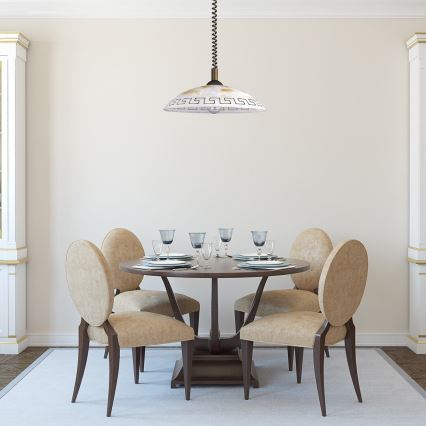 Rabalux 7640 - Ljuskrona ETRUSCO 1xE27/60W/230V