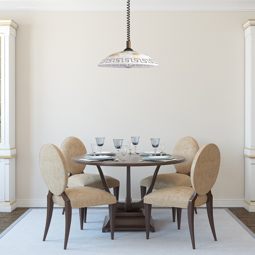 Rabalux 7640 - Ljuskrona ETRUSCO 1xE27/60W/230V