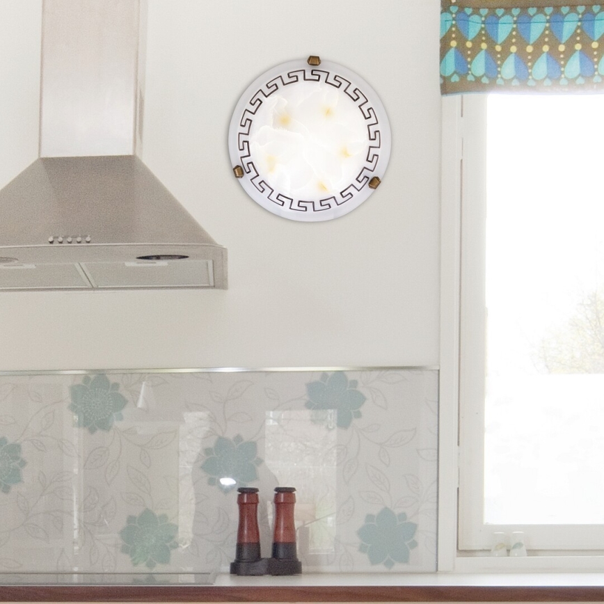 Rabalux 7648 - Takbelysning ETRUSCO 1xE27/60W/230V