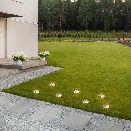 Rabalux - LED Solcellslampa 4xLED/0,06W/1,2V IP44 600 mAh