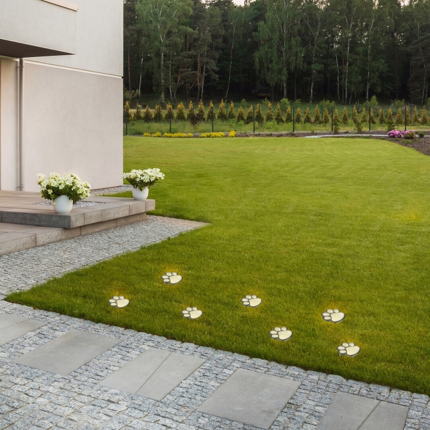 Rabalux - LED Solcellslampa 4xLED/0,06W/1,2V IP44 600 mAh