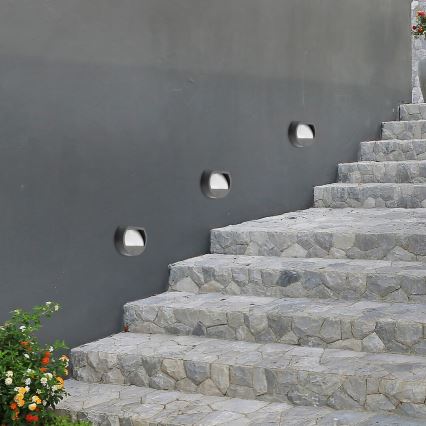 Rabalux - LED solcellsvägglampa LED/0,5W/1,2V IP44 600 mAh