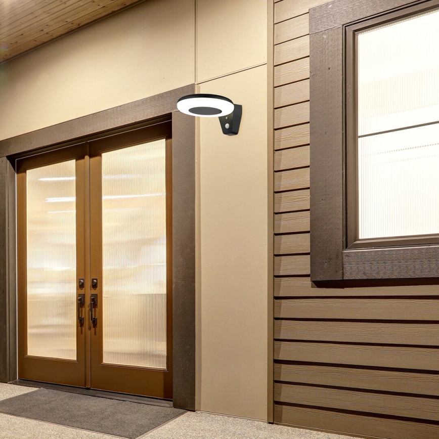 Rabalux - LED solcellslampa med sensor LED/4W/3,7V IP44 2200 mAh