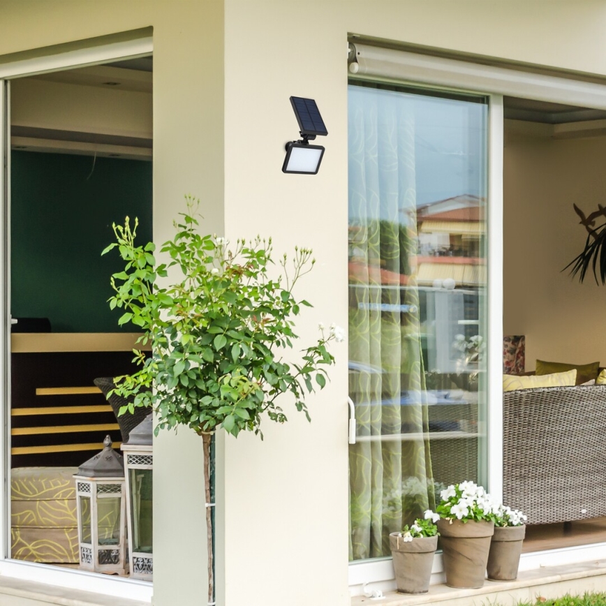 Rabalux - LED solreflektor med sensor LED/9,6W/3,7V IP44 2000 mAh