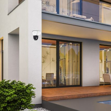 Rabalux - LED solreflektor med sensor LED/12W/3,7V IP44 4000 mAh