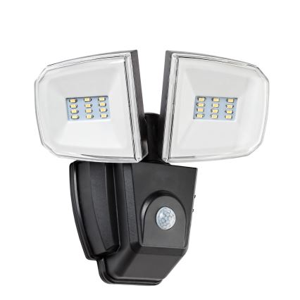 Rabalux - LED solreflektor med sensor LED/12W/3,7V IP44 4000 mAh