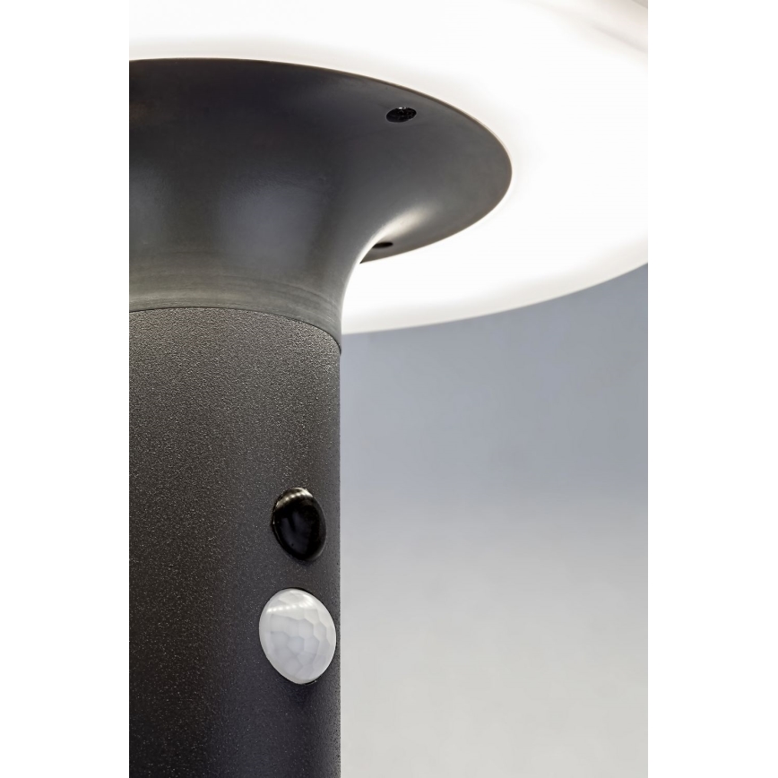 Rabalux - LED solcellslampa med sensor LED/10W/3,7V IP44 2500 mAh