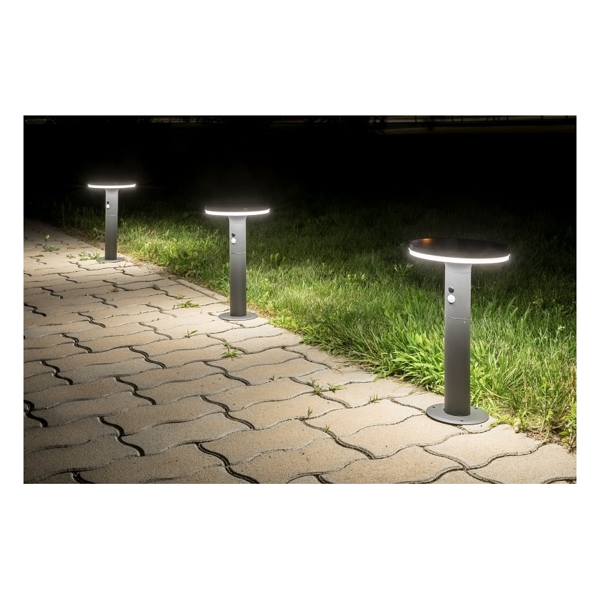 Rabalux - LED solcellslampa med sensor LED/10W/3,7V IP44 2500 mAh