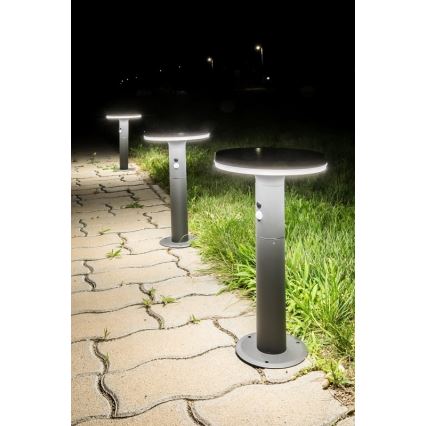 Rabalux - LED solcellslampa med sensor LED/10W/3,7V IP44 2500 mAh