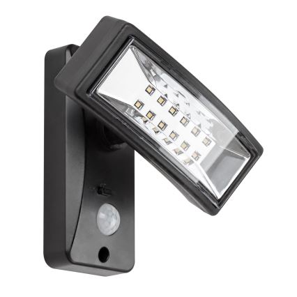 Rabalux - LED solcellslampa med sensor LED/2,4W/3,7V IP44 1200 mAh