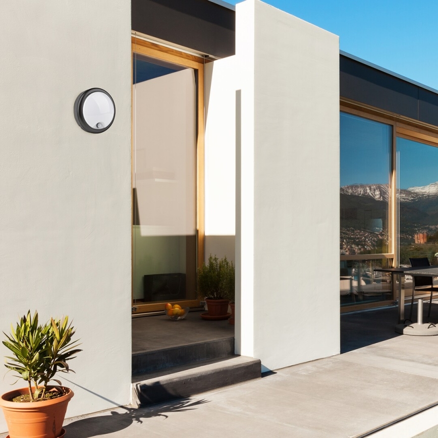 Rabalux - LED Utomhus Vägglampa med Sensor LED/15W/230V IP54