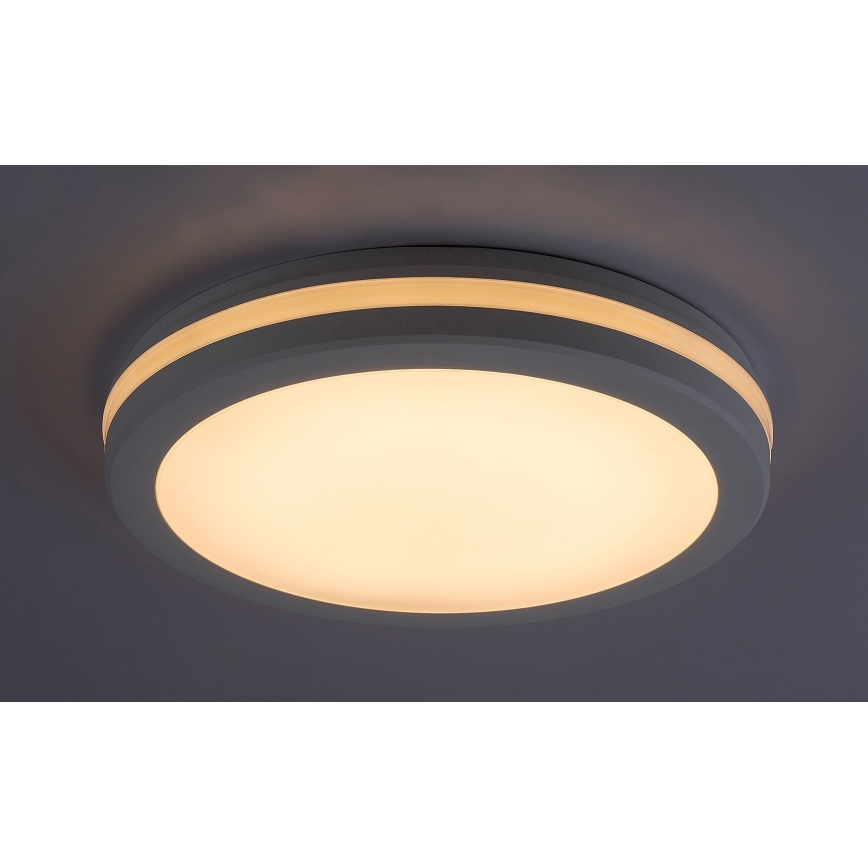 Rabalux - LED badrumstaklampa LED/28W/230V 3000/4000/6500K IP54 vit Ø 30 cm