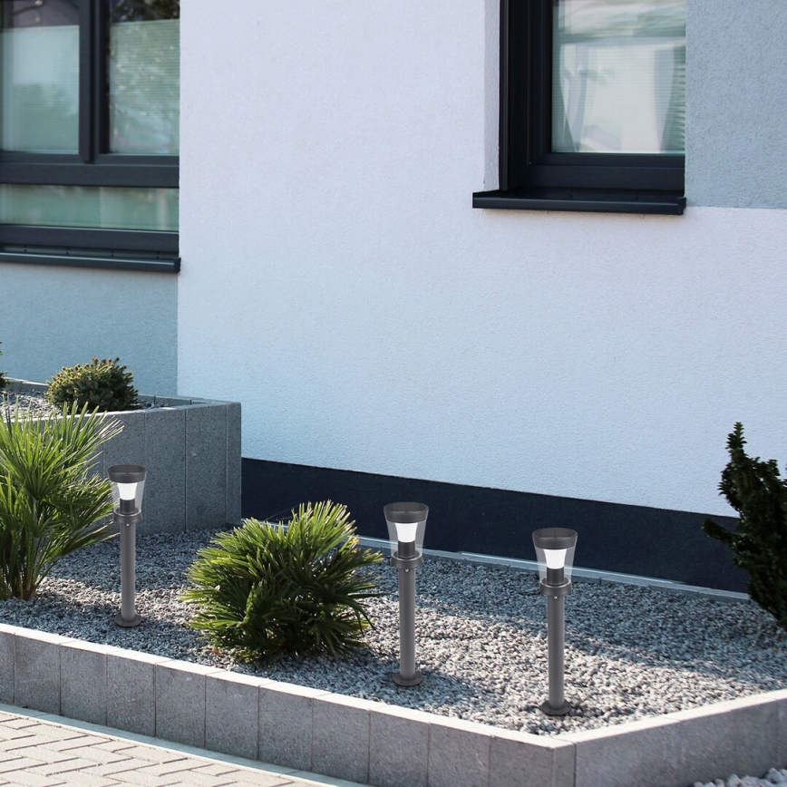 Rabalux - LED Solarlampa LED/3W/3,7V IP65 antracit 2000 mAh