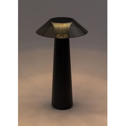 Rabalux - LED Dimbar touch uppladdningsbar bordslampa LED/5W/5V IP44 svart