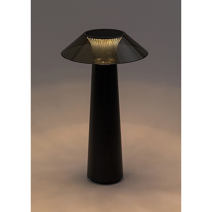 Rabalux - LED Dimbar touch uppladdningsbar bordslampa LED/5W/5V IP44 svart