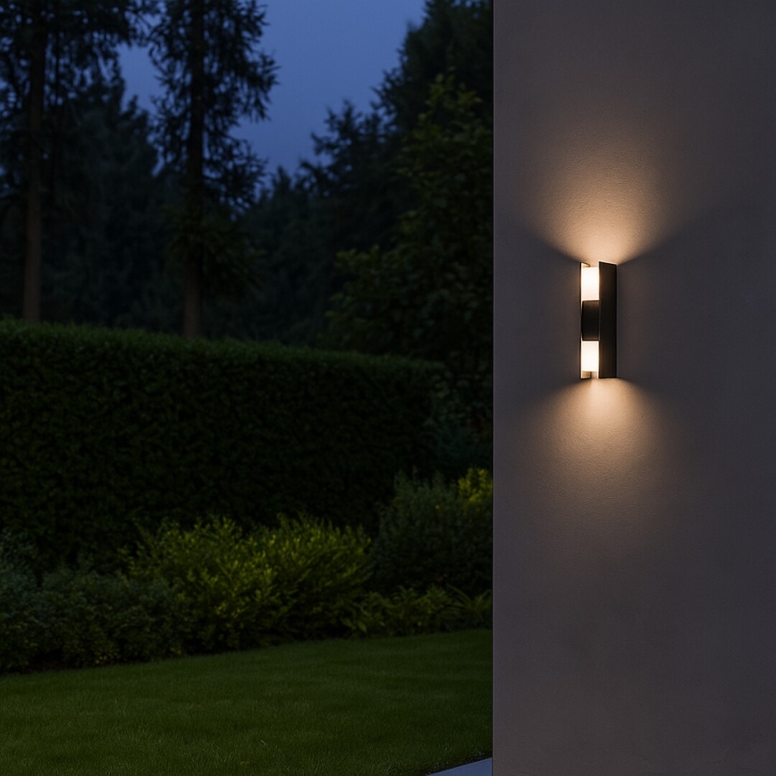 Rabalux - LED-utomhusvägglampa LED/13W/230V IP65 antracit