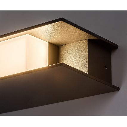 Rabalux - LED-utomhusvägglampa LED/13W/230V IP65 antracit