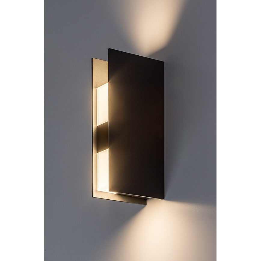 Rabalux - LED-utomhusvägglampa LED/13W/230V IP65 antracit