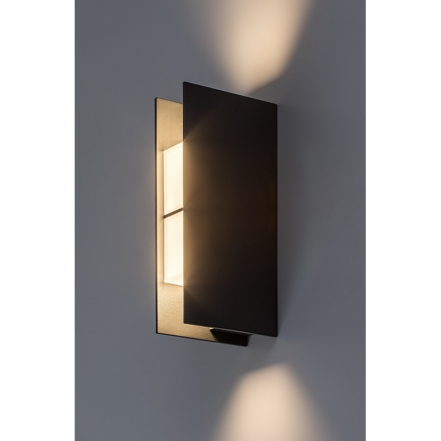 Rabalux - LED-utomhusvägglampa LED/13W/230V IP65 antracit
