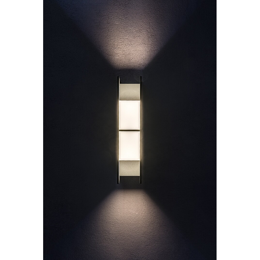Rabalux - LED-utomhusvägglampa LED/13W/230V IP65 antracit