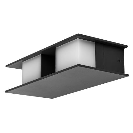 Rabalux - LED-utomhusvägglampa LED/13W/230V IP65 antracit