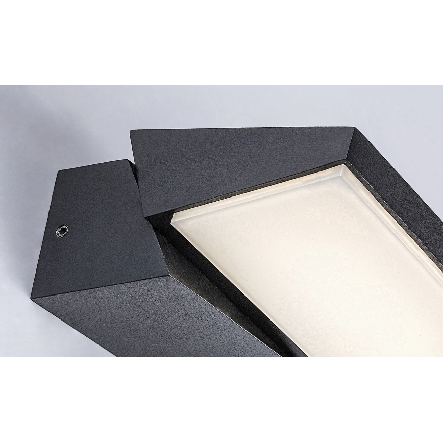 Rabalux - LED vägglampa för utomhusbruk LED/13W/230V IP65 svart