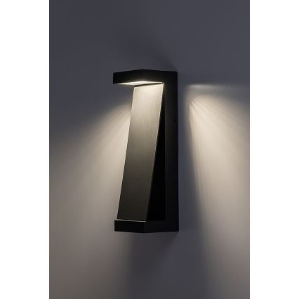 Rabalux - LED utomhusvägglampa LED/13W/230V IP65 antracit
