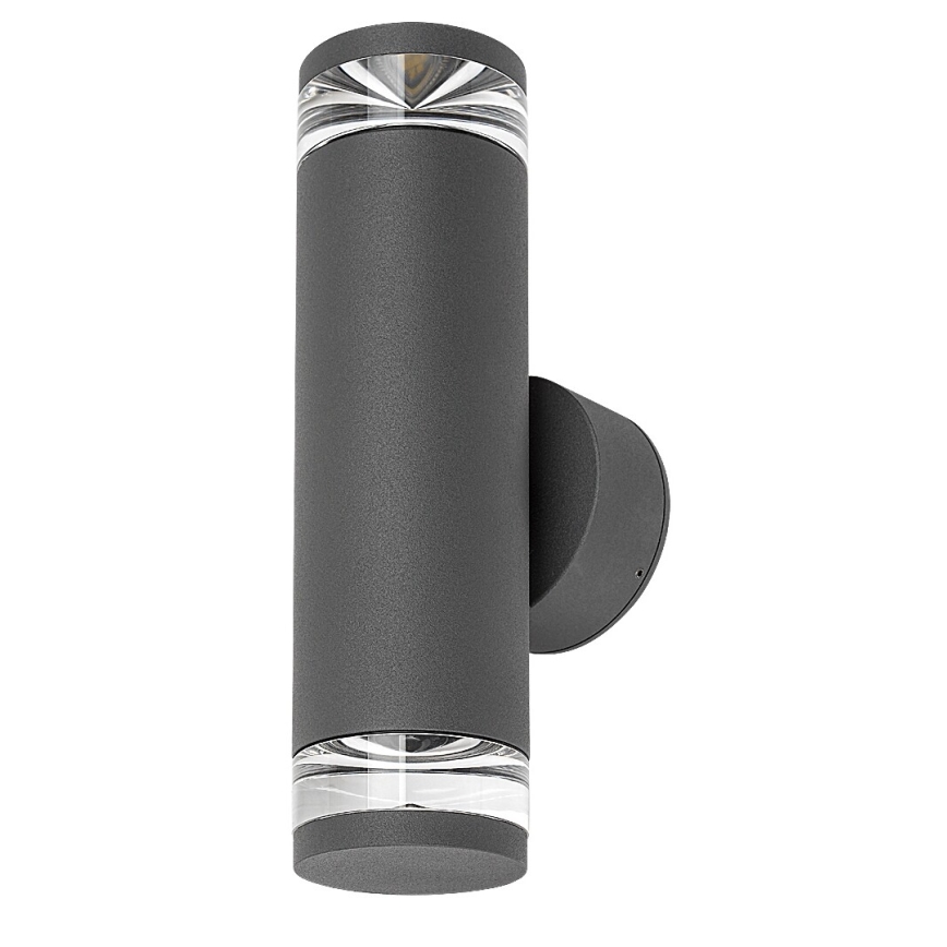 Rabalux - Utomhusvägglampa 2xGU10/10W/230V IP54 antracitgrå