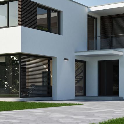 Rabalux - LED vägglampa för utomhusbruk LED/10W/230V IP54 svart