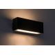 Rabalux - LED vägglampa för utomhusbruk LED/10W/230V IP54 svart