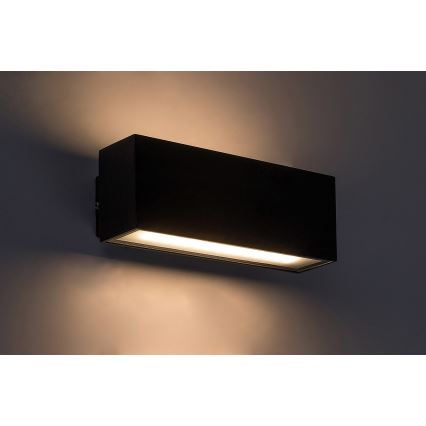 Rabalux - LED vägglampa för utomhusbruk LED/10W/230V IP54 svart
