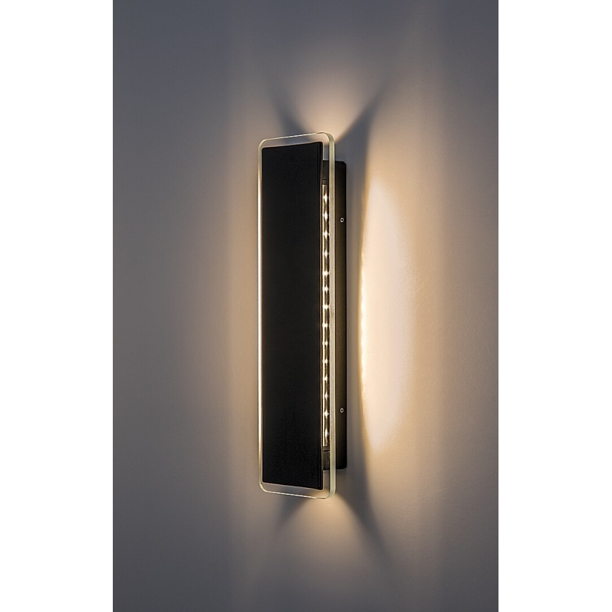 Rabalux - LED utomhusvägglampa LED/18W/230V IP54 svart