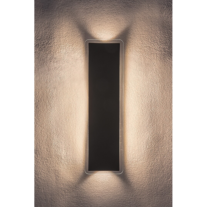 Rabalux - LED utomhusvägglampa LED/18W/230V IP54 svart