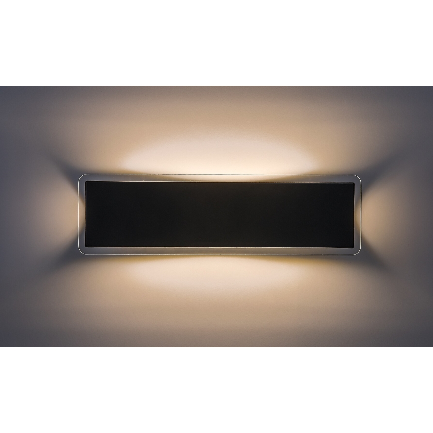 Rabalux - LED utomhusvägglampa LED/18W/230V IP54 svart