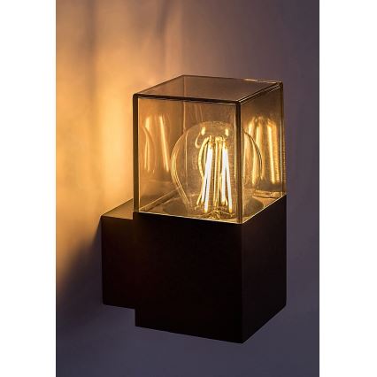 Rabalux - Vägglampa för utomhusbruk 1xE27/60W/230V IP54 svart
