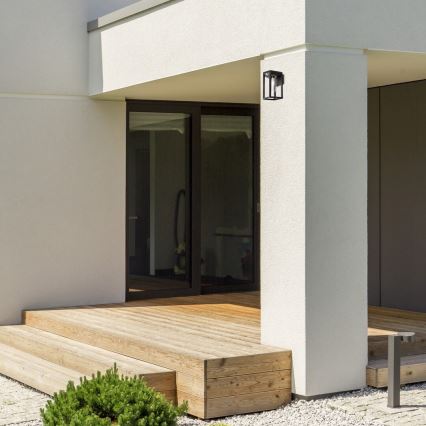 Rabalux - Vägglampa för utomhusbruk 1xE27/15W/230V IP54 svart