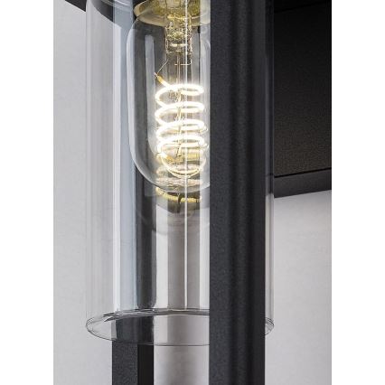 Rabalux - Vägglampa för utomhusbruk 1xE27/15W/230V IP54 svart