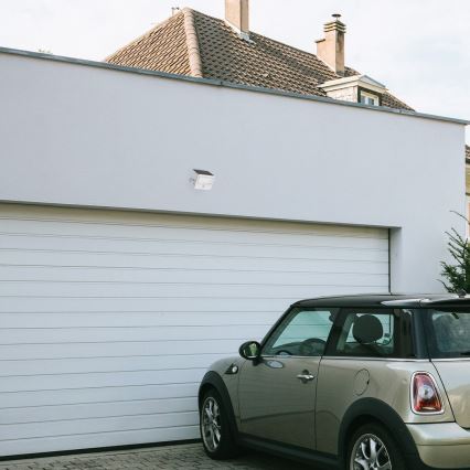 Rabalux - LED solcellsvägglampa med sensor LED/7W/3,7V IP54 vit 3000 mAh