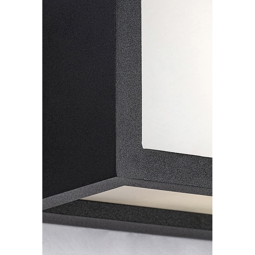 Rabalux - LED utomhusvägglampa LED/10W/230V IP54 svart