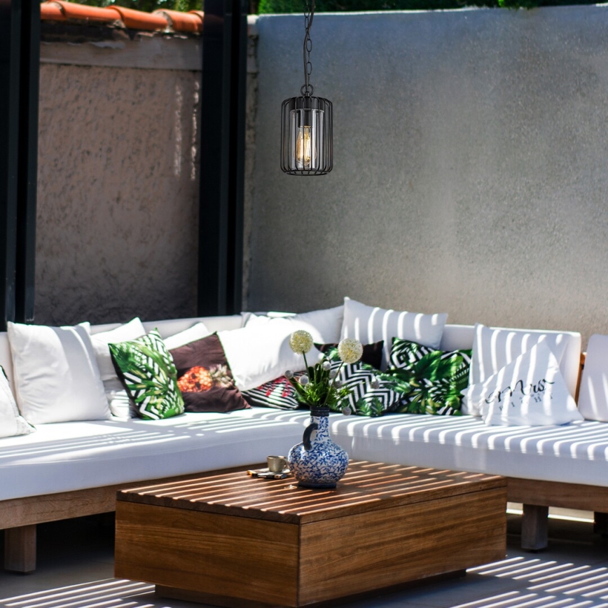 Rabalux - Ljuskrona för utomhusbruk 1xE27/40W/230V IP44