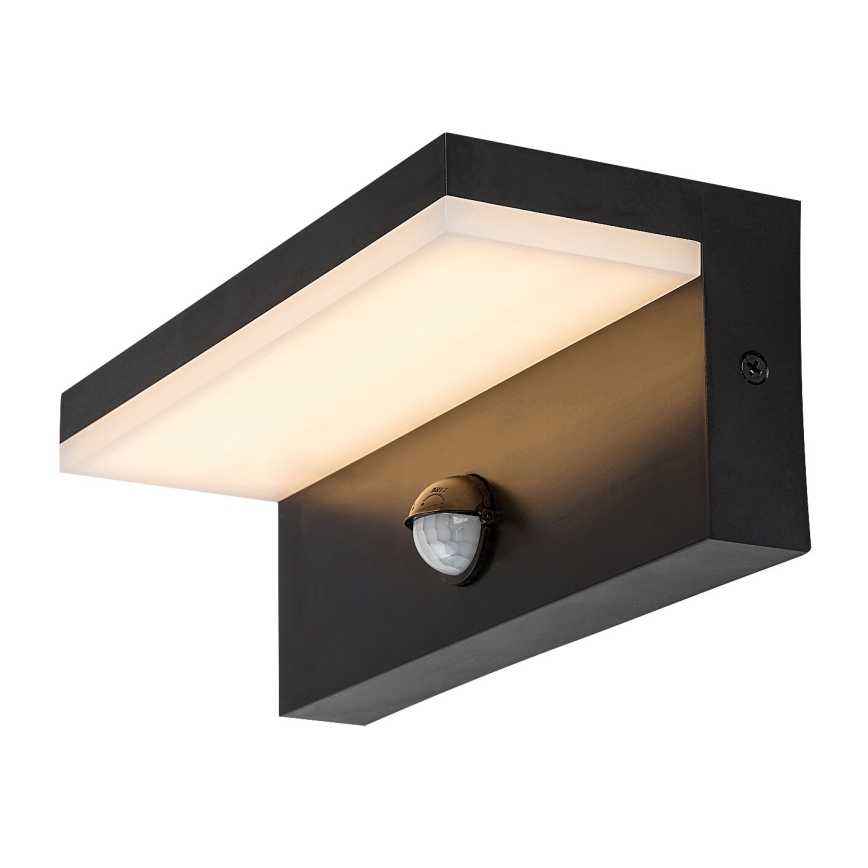 Rabalux - LED Utomhus vägglampa med sensor LED/9W/230V 2700/4000/6500K IP54 svart