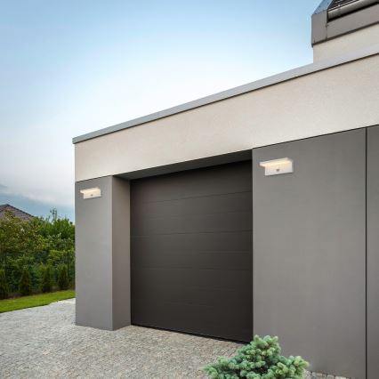 Rabalux - LED Utomhus vägglampa med sensor LED/9W/230V 2700/4000/6500K IP54 vit