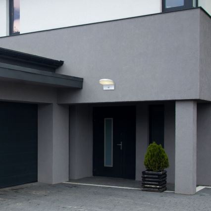 Rabalux - LED Utomhus vägglampa med sensor LED/9W/230V 2700/4000/6500K IP54 vit