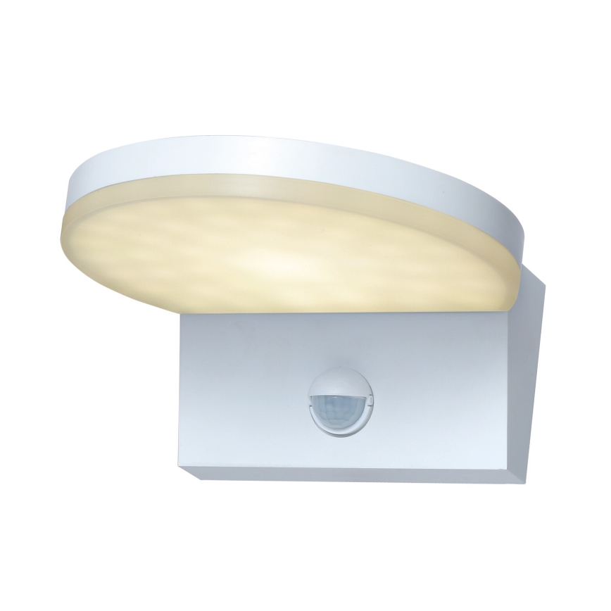 Rabalux - LED Utomhus vägglampa med sensor LED/9W/230V 2700/4000/6500K IP54 vit