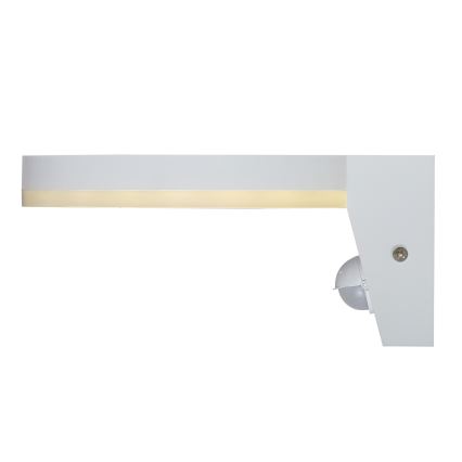 Rabalux - LED Utomhus vägglampa med sensor LED/9W/230V 2700/4000/6500K IP54 vit