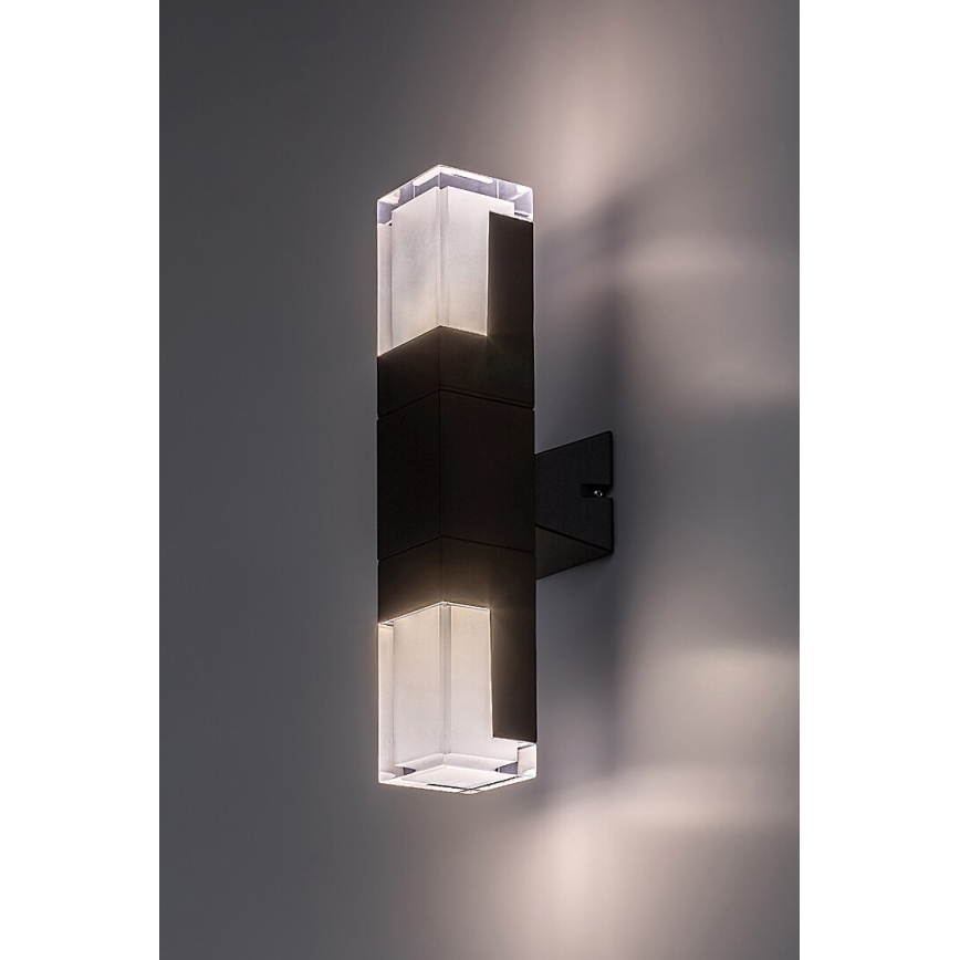 Rabalux - LED Utomhus Vägglampa LED/12W/230V 2700/4000/6000K IP54