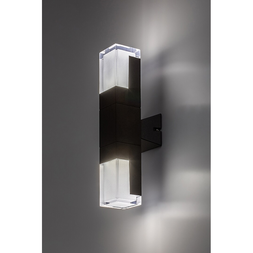 Rabalux - LED Utomhus Vägglampa LED/12W/230V 2700/4000/6000K IP54