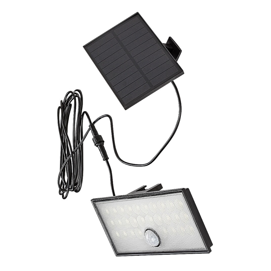 Rabalux - LED solreflektor med sensor LED/8W/3,7V 1800mAh IP65 + fjärrkontroll
