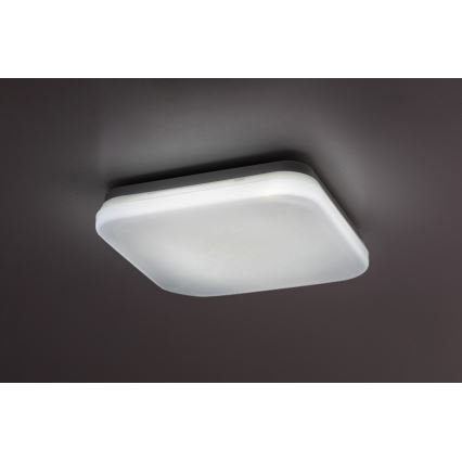 Rabalux - LED badrumstaklampa LED/12W/230V 3000/4000/6000K IP44 24x24 cm